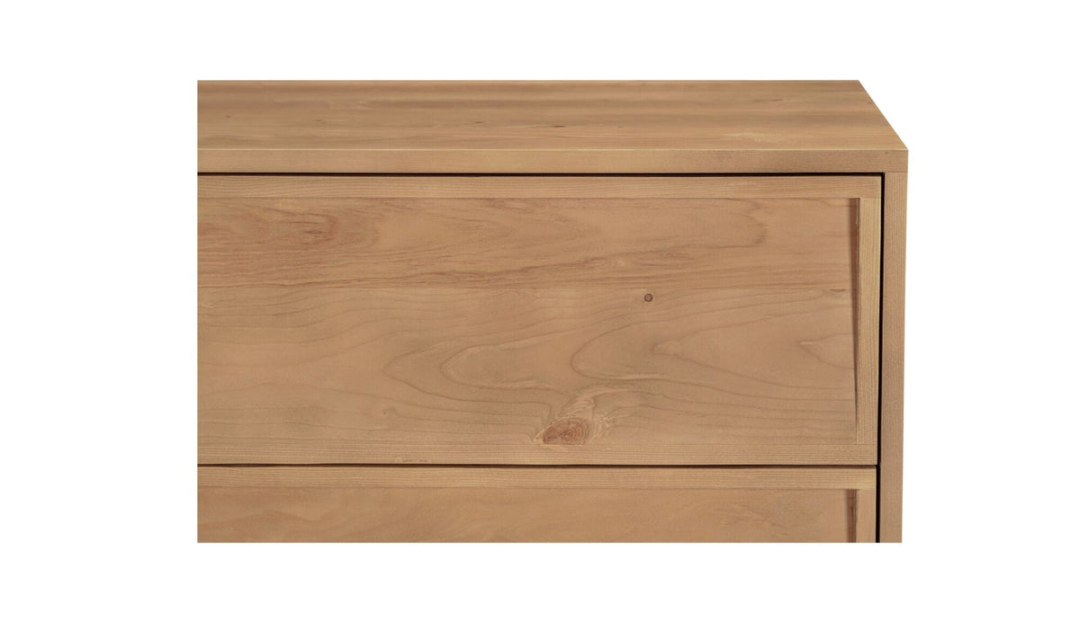 Harlow 6 Drawer Dresser Natural