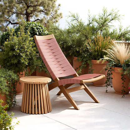 Olmo Outdoor Side Table - Natural