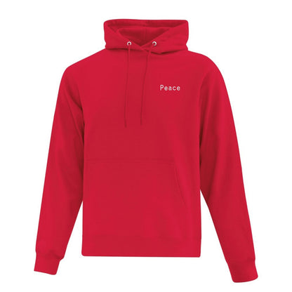Hoodie "Peace" brodé
