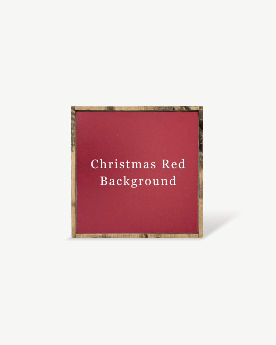 December 25 Wood Sign