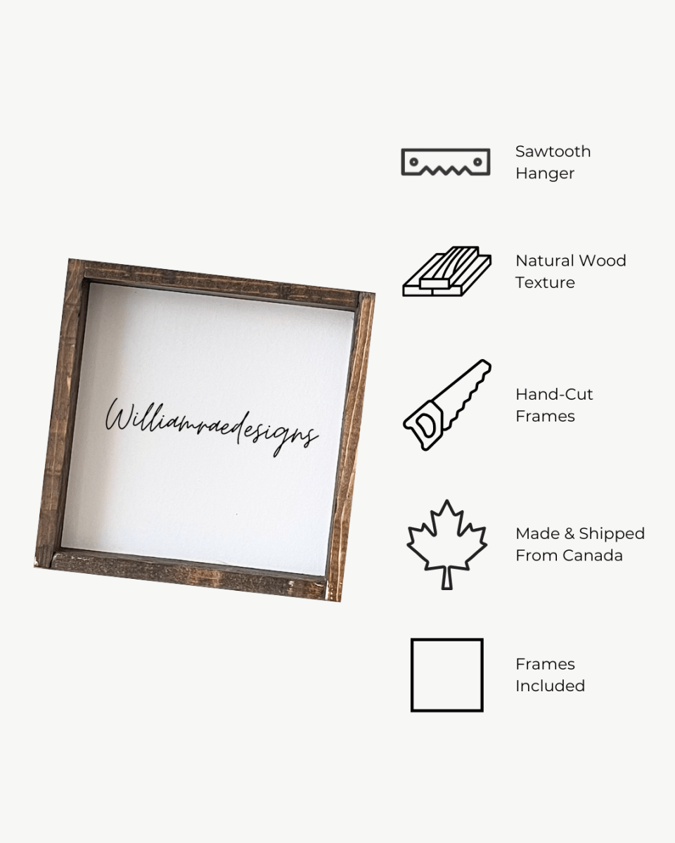 December 25 Wood Sign