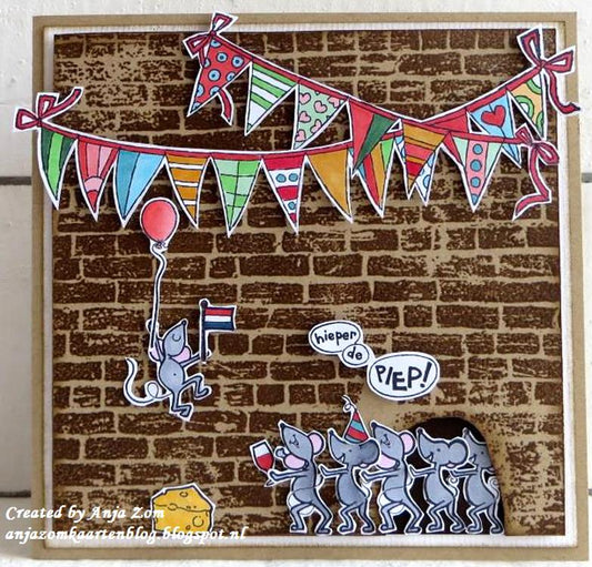 Marianne Design -Hetty's border - garland