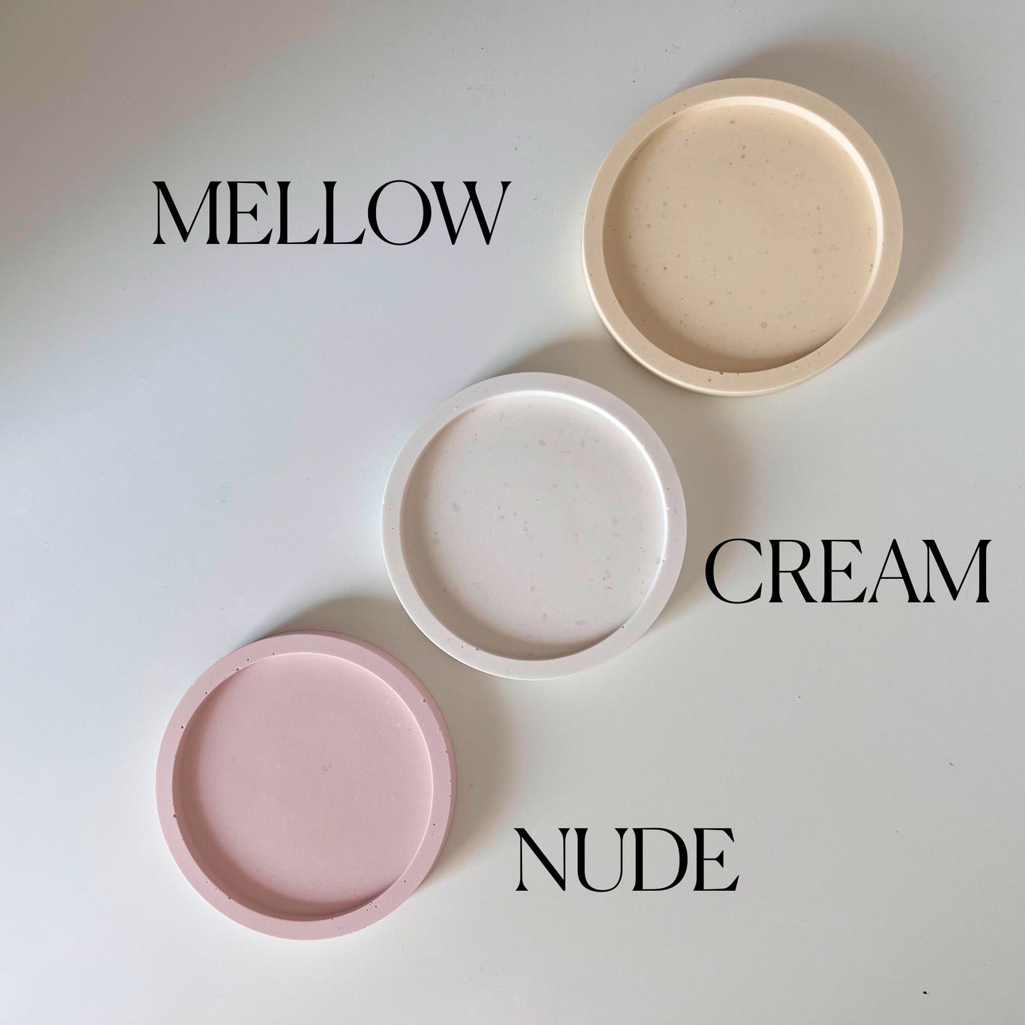 Sculptural Wave Candle Holder, Minimalist Jesmonite Decor