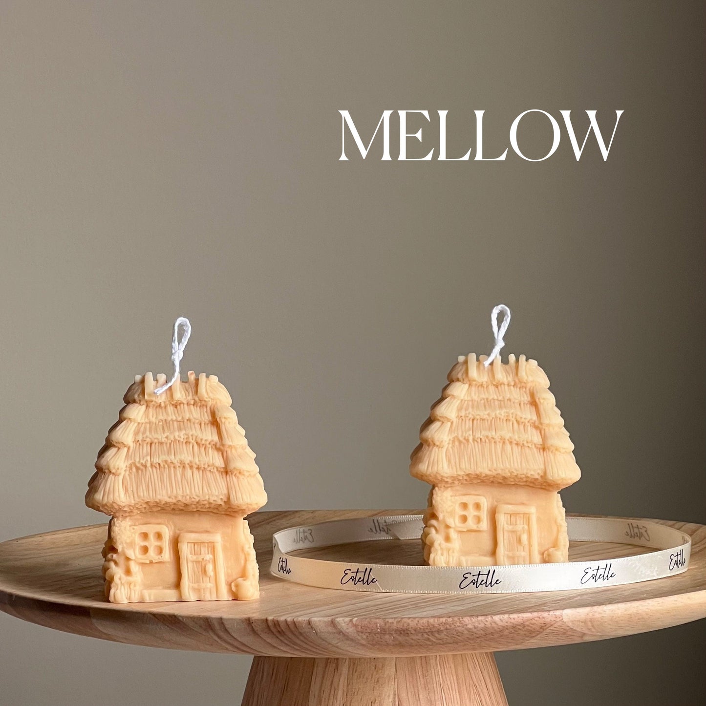 Handmade House Candle | Sculptural Soy Wax Pillar Candle