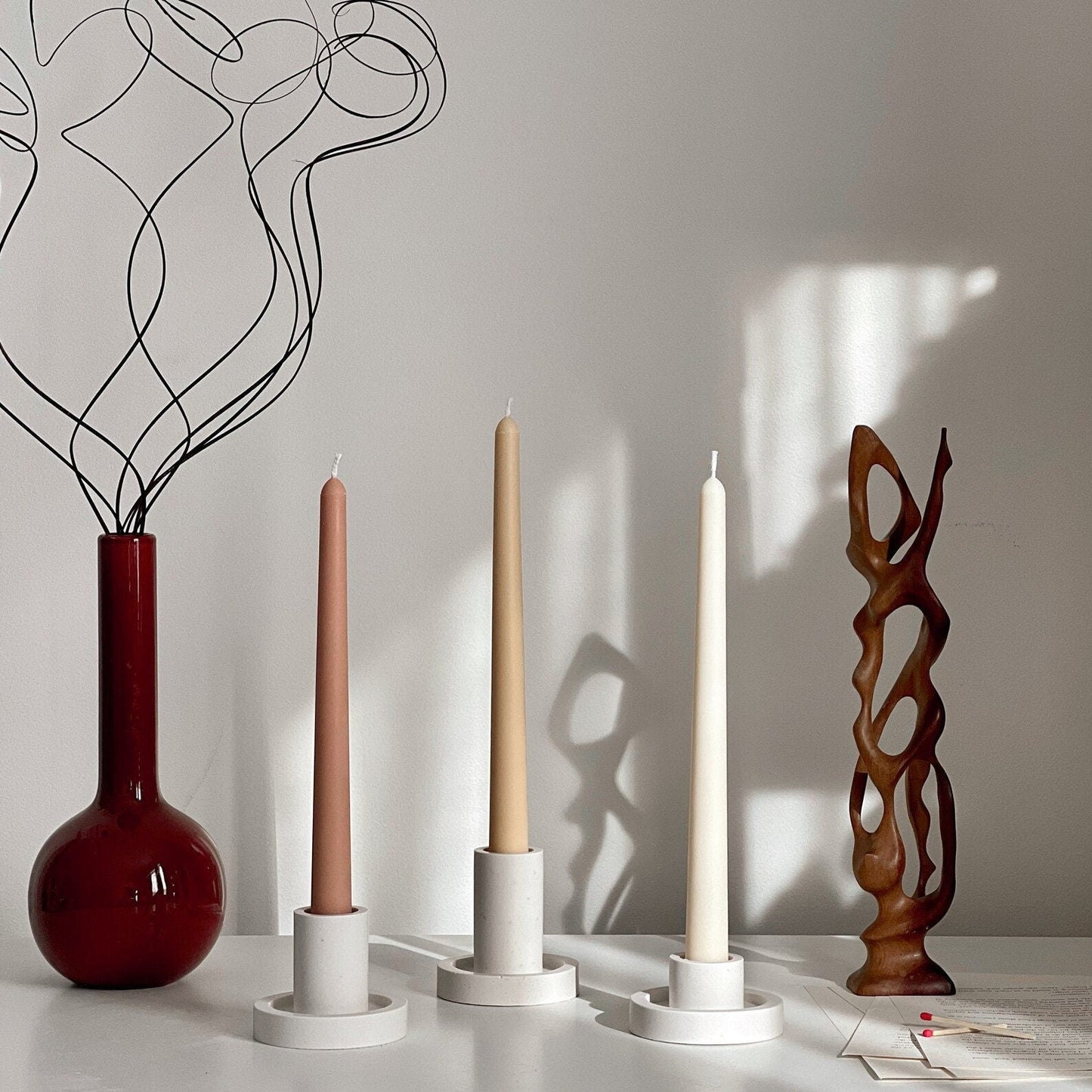 Event Bulk Classic Taper Beeswax Candle