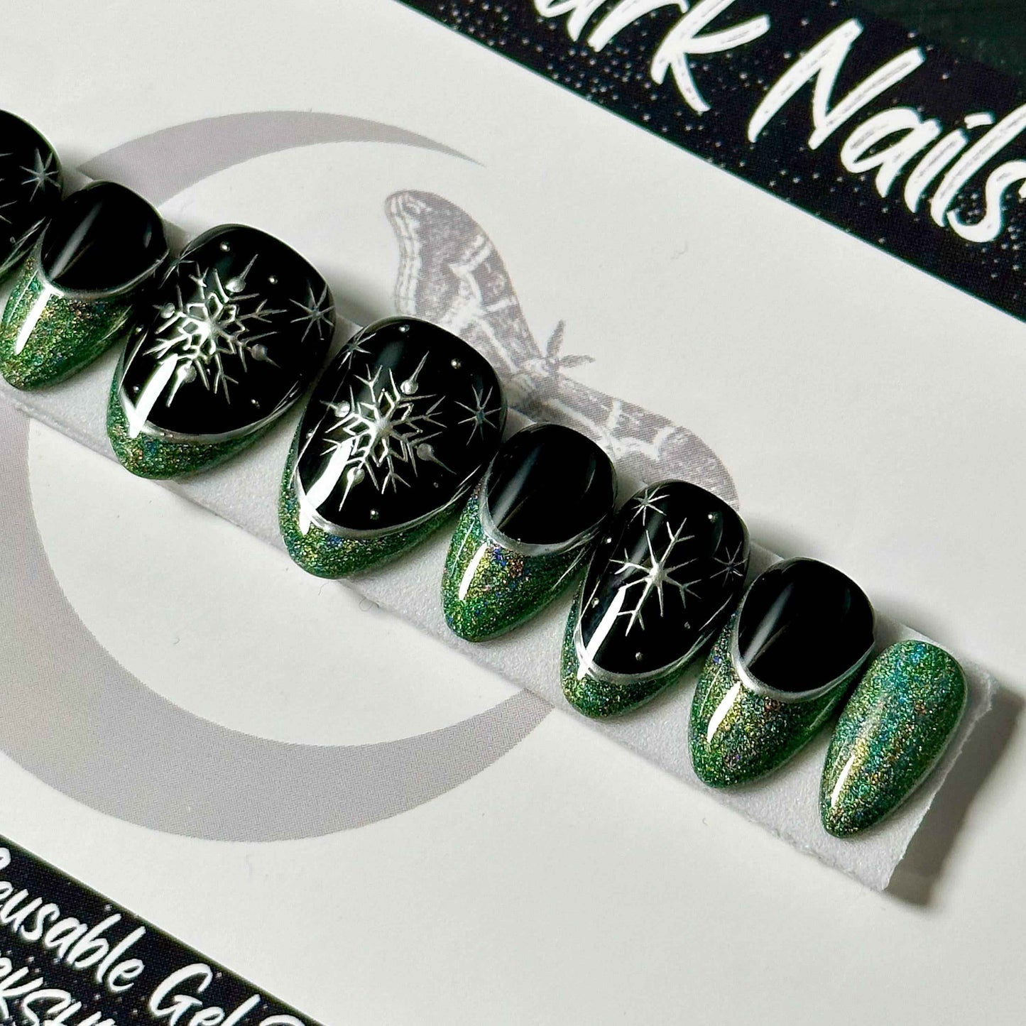Green Holoflakes