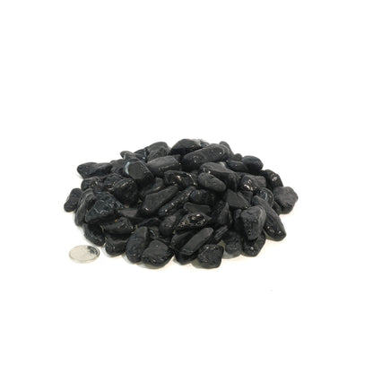 Black Tourmaline A Tumbled Stones