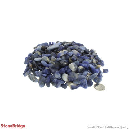 Sodalite A Tumbled Stones - Brazil