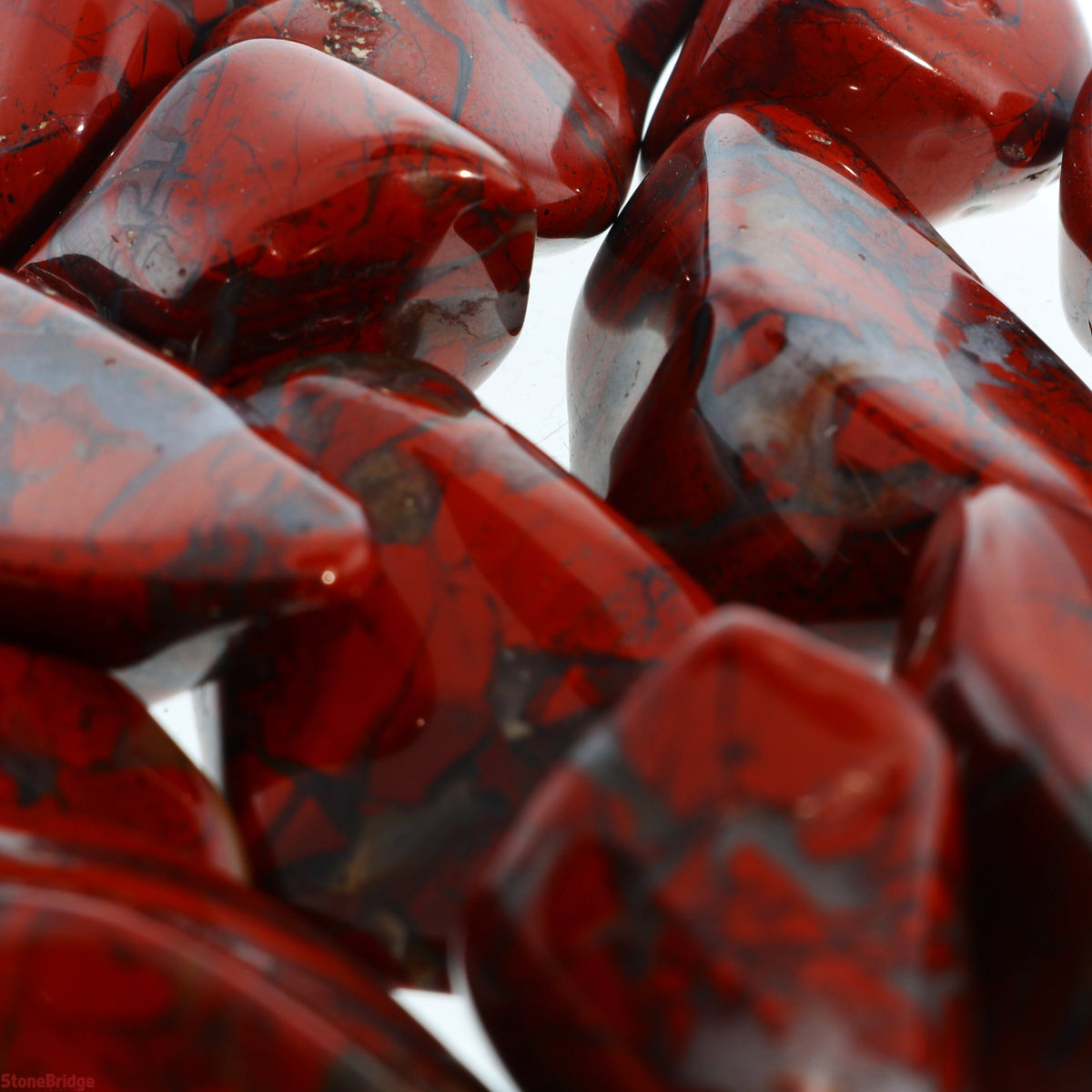 Brecciated Jasper Tumbled Stones