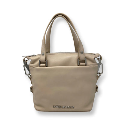 Sac à Main en Cuir Beige, Kate