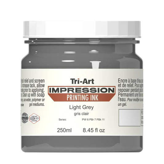 Impressions Block Printing Ink - Light Grey