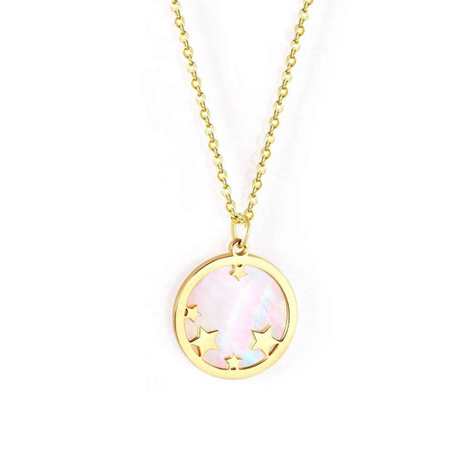 Starlit Shell Pendant