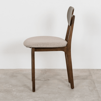 Koster Brown Wood 4-Seat Dining Set