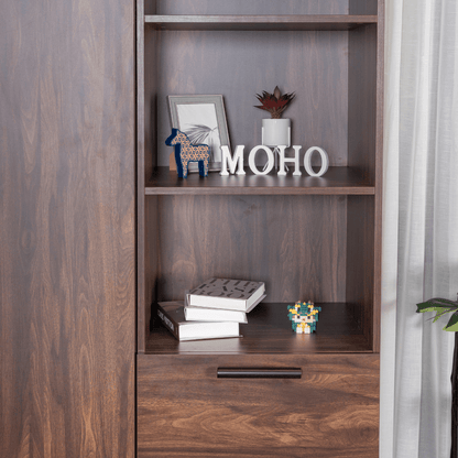 Koster Brown Wooden Wardrobe