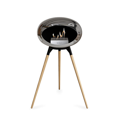 Le Feu Ground High Dome <br>Chromed Silver