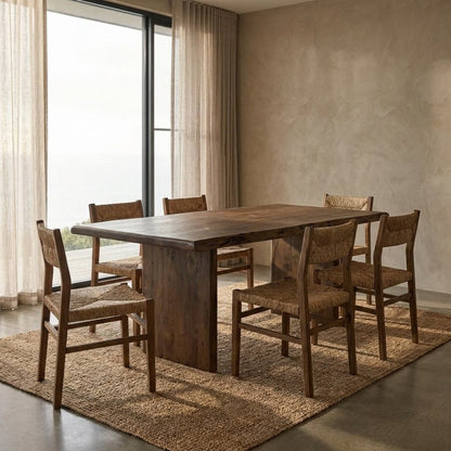 Lena Small Dining Table Brown
