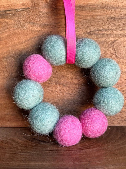 Wreath | Felted Essential Oil Diffuser