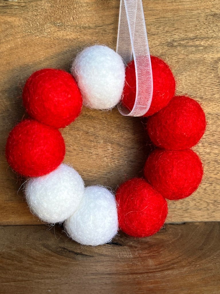 Wreath | Felted Essential Oil Diffuser