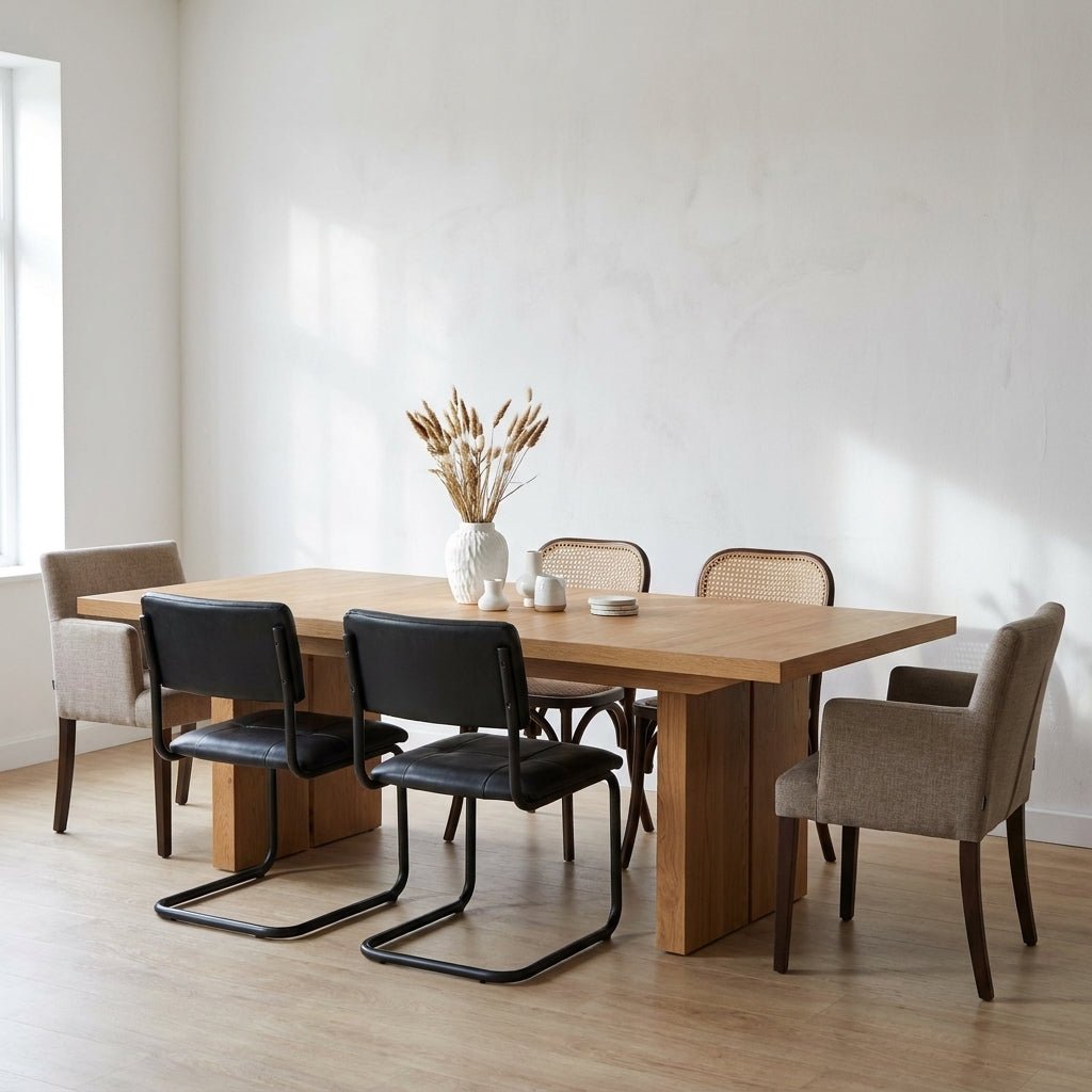 Lowell Extension Dining Table Natural