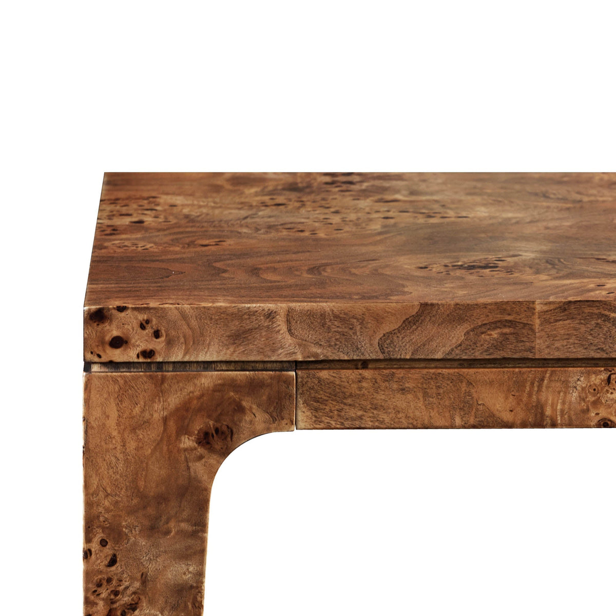 Marlow Dining Table Dark Burl