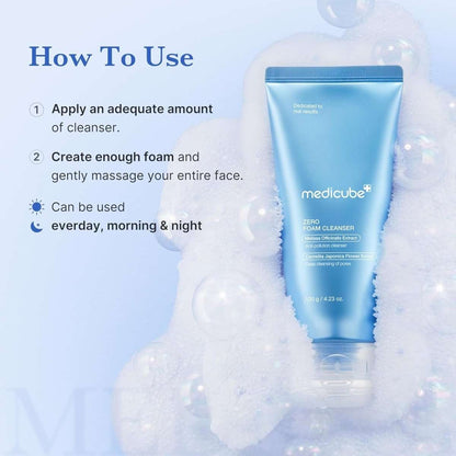 Medicube Zero Foam Cleanser 120g