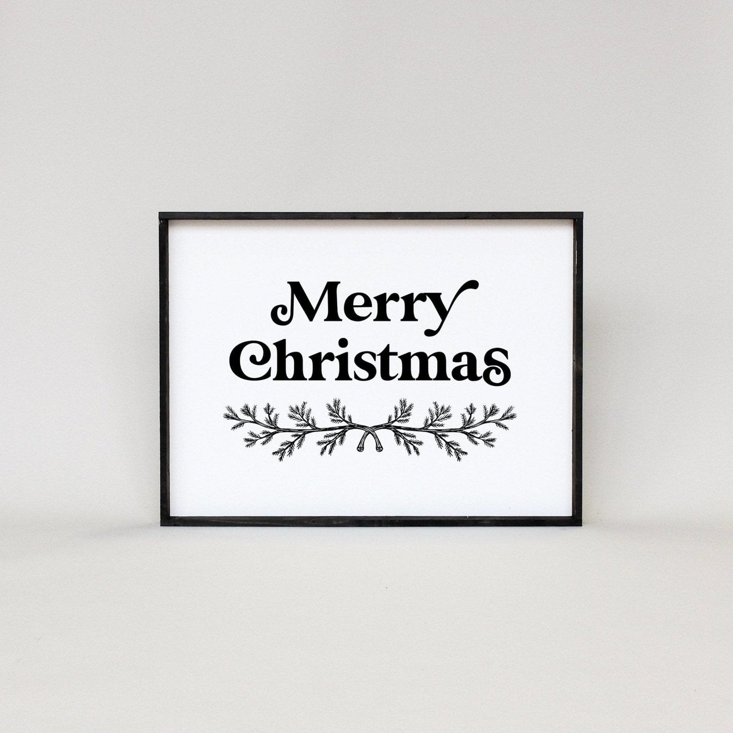 Merry Christmas (18"x24") Wood Sign
