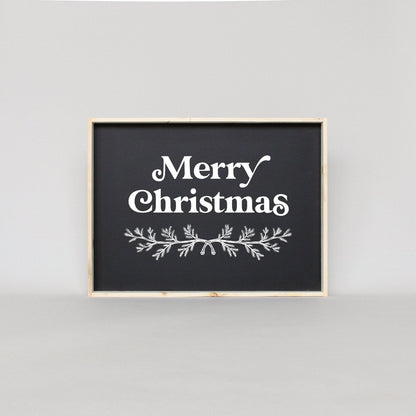 Merry Christmas Large Wood Sign