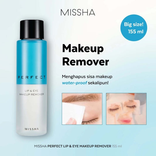 MISSHA Perfect Lip and Eye Makeup Remover 155ml
