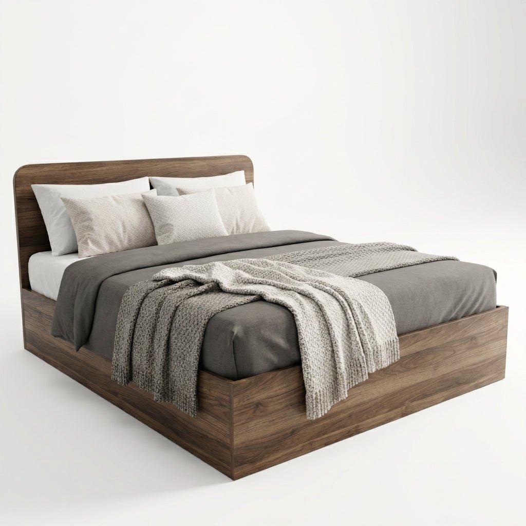 Narvik 201 Queen Wooden Bed