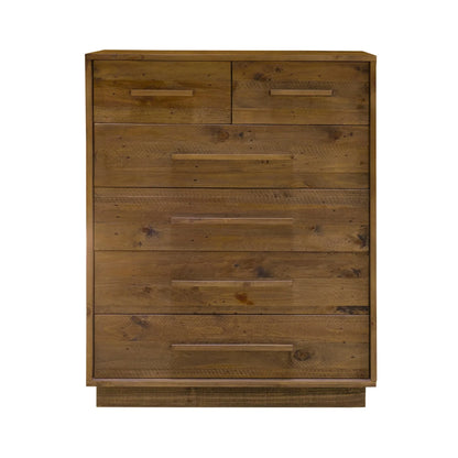 Nevis 6 Drawer Chest Dark Driftwood