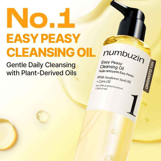 Numbuzin No.1 Easy Peasy Cleansing Oil  200ml