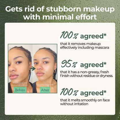 Numbuzin No.3 Pore & Makeup Cleansing Balm with Green Tea and Charcoal 85g