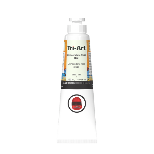 Tri-Art Oil Colours - Quinacridone Rose Red