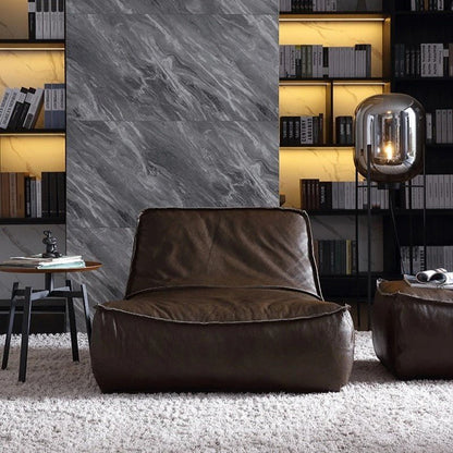 P02 Single Sofa & Ottoman Set
