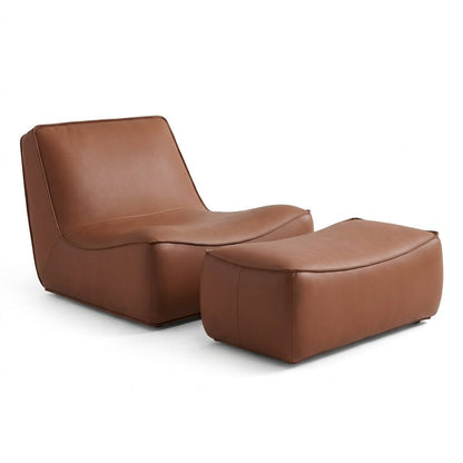 P02 Single Sofa & Ottoman Set