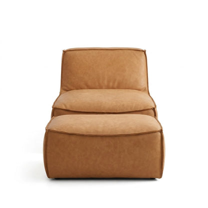P02 Single Sofa & Ottoman Set