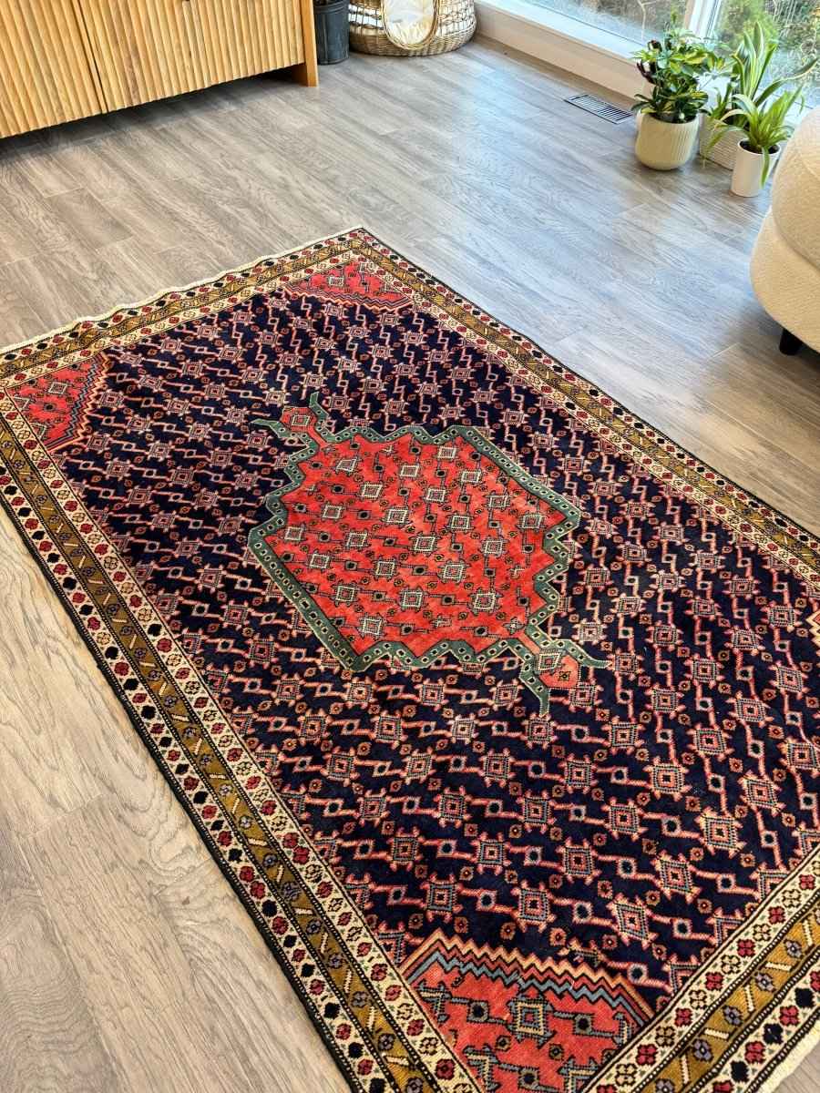 Persian Ardabil Rug | 4' 2" x 6' 9"