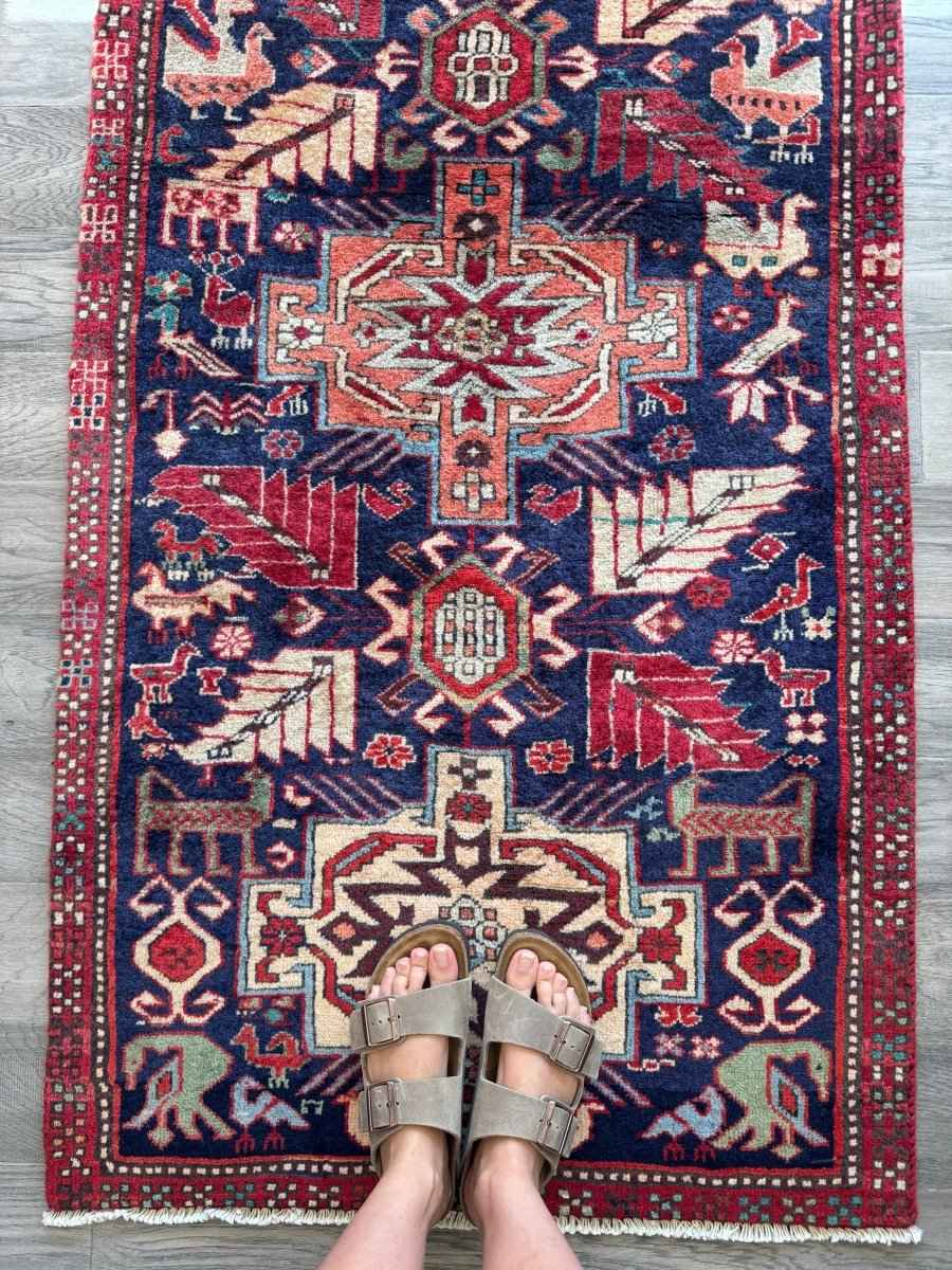 Persian Azerbaijan Runner Rug | 2' 6" x 9' 1"