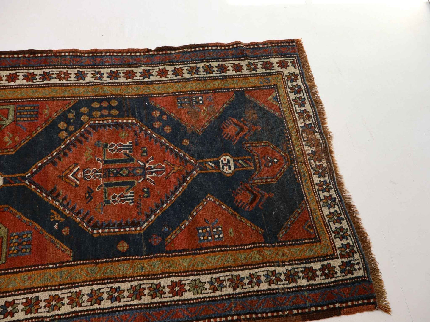 Persian Azerbaijani Rug | 3' 9" x 11'