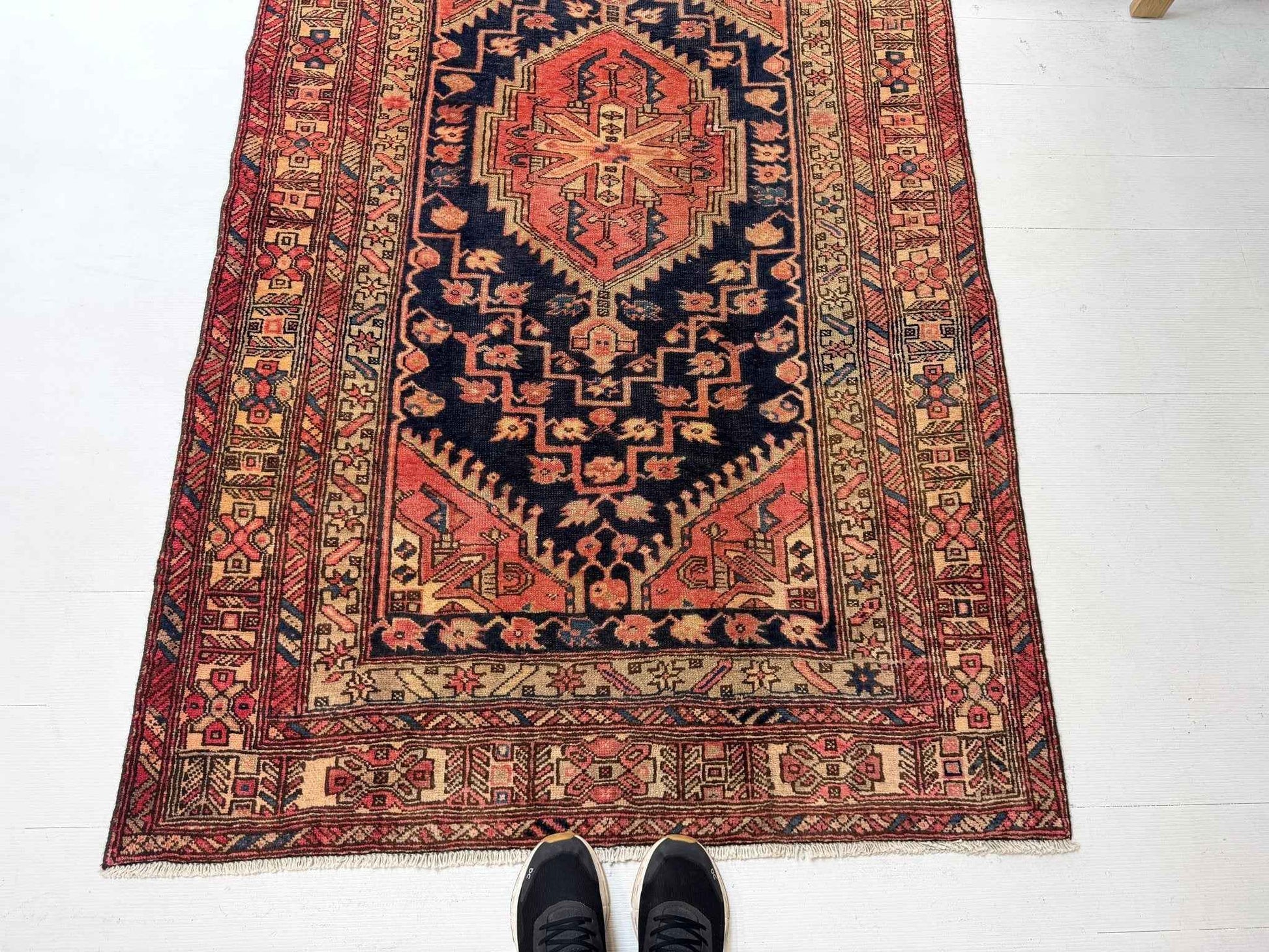 On Hold for Todd - Persian Azerbaijani Runner Rug | 4' 1” x 10' 3"