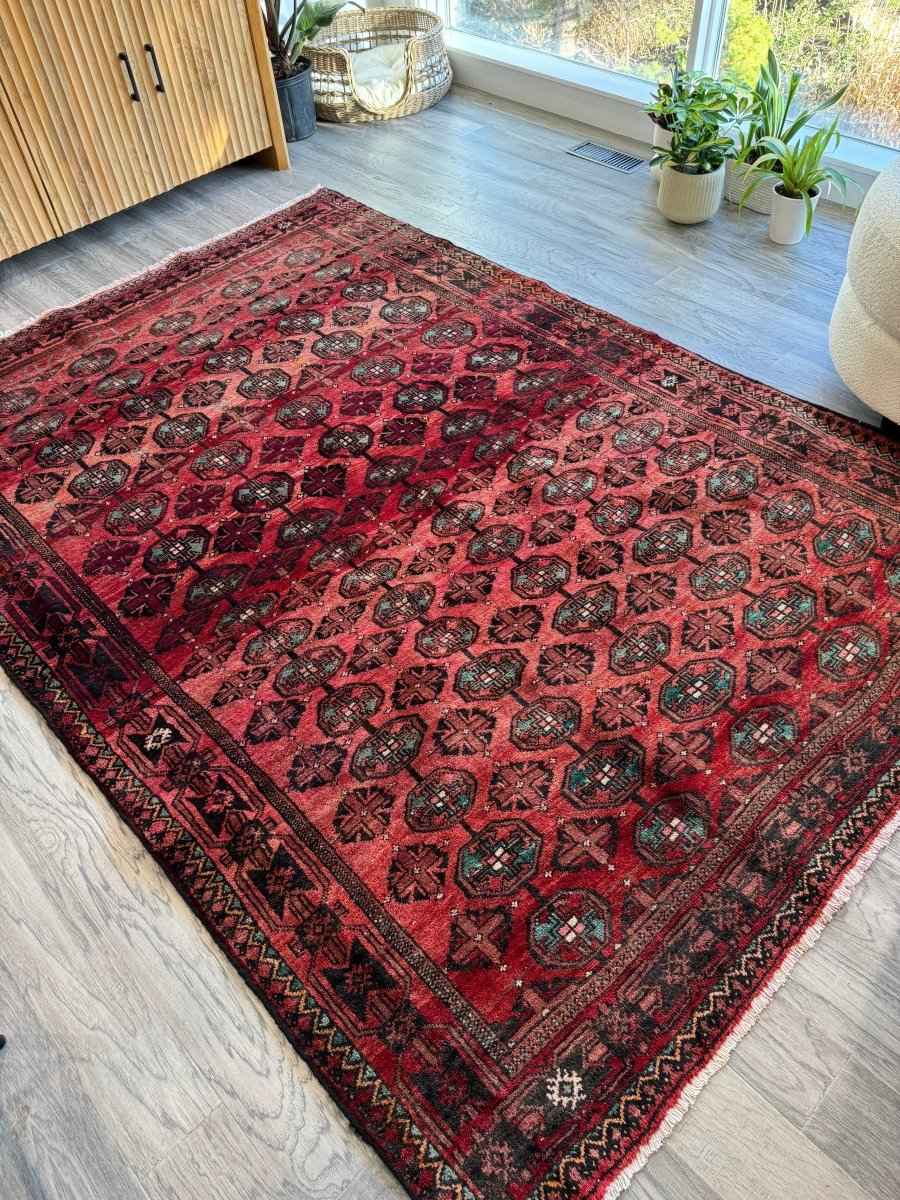 Persian Baluch Rug | 5' 7" x 8'