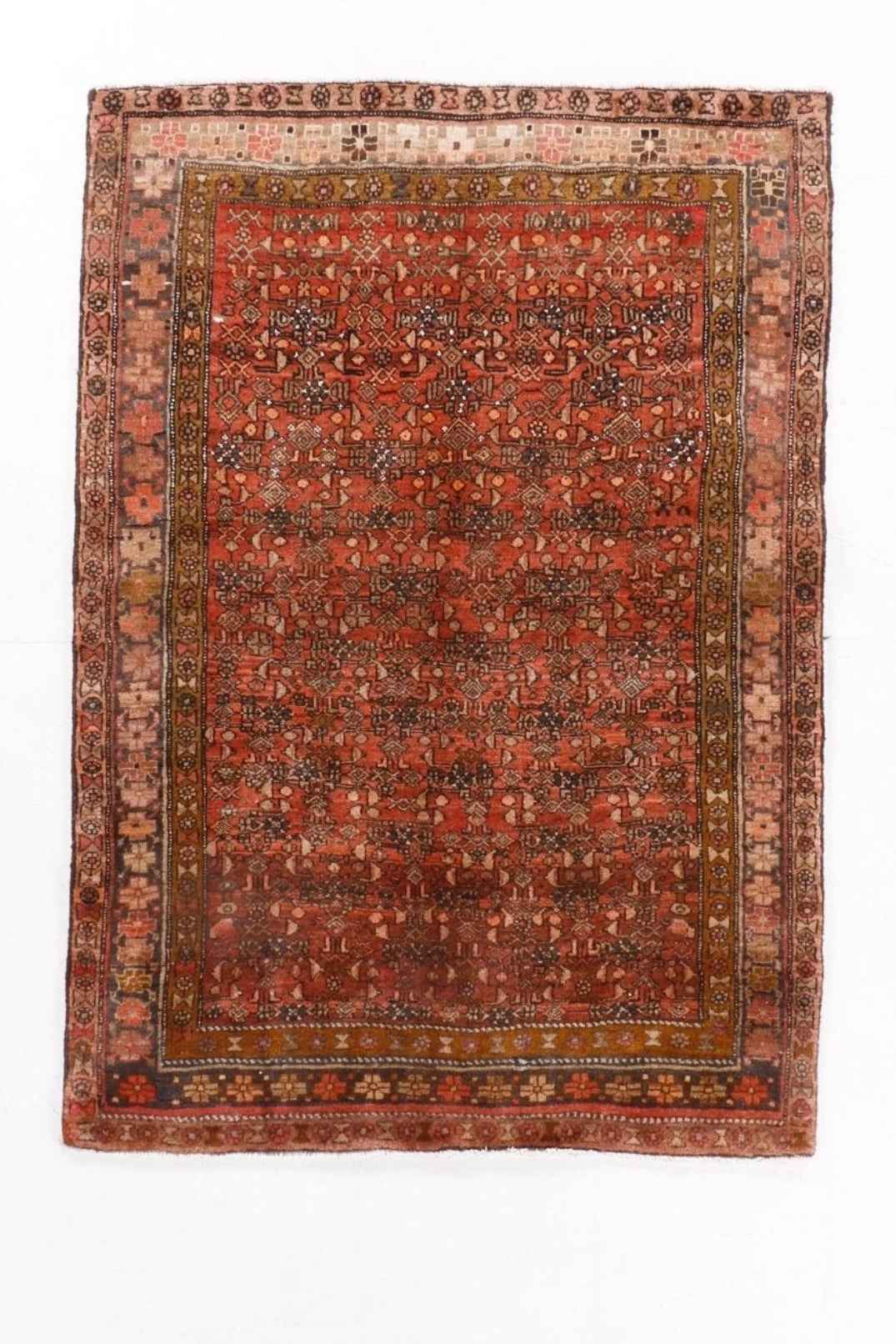 Persian Bidjar Rug | 4' 2" x 5' 9"