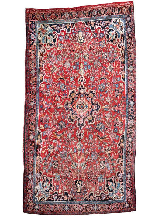 Persian Bidjar Rug | 5' 1" x 9' 2"