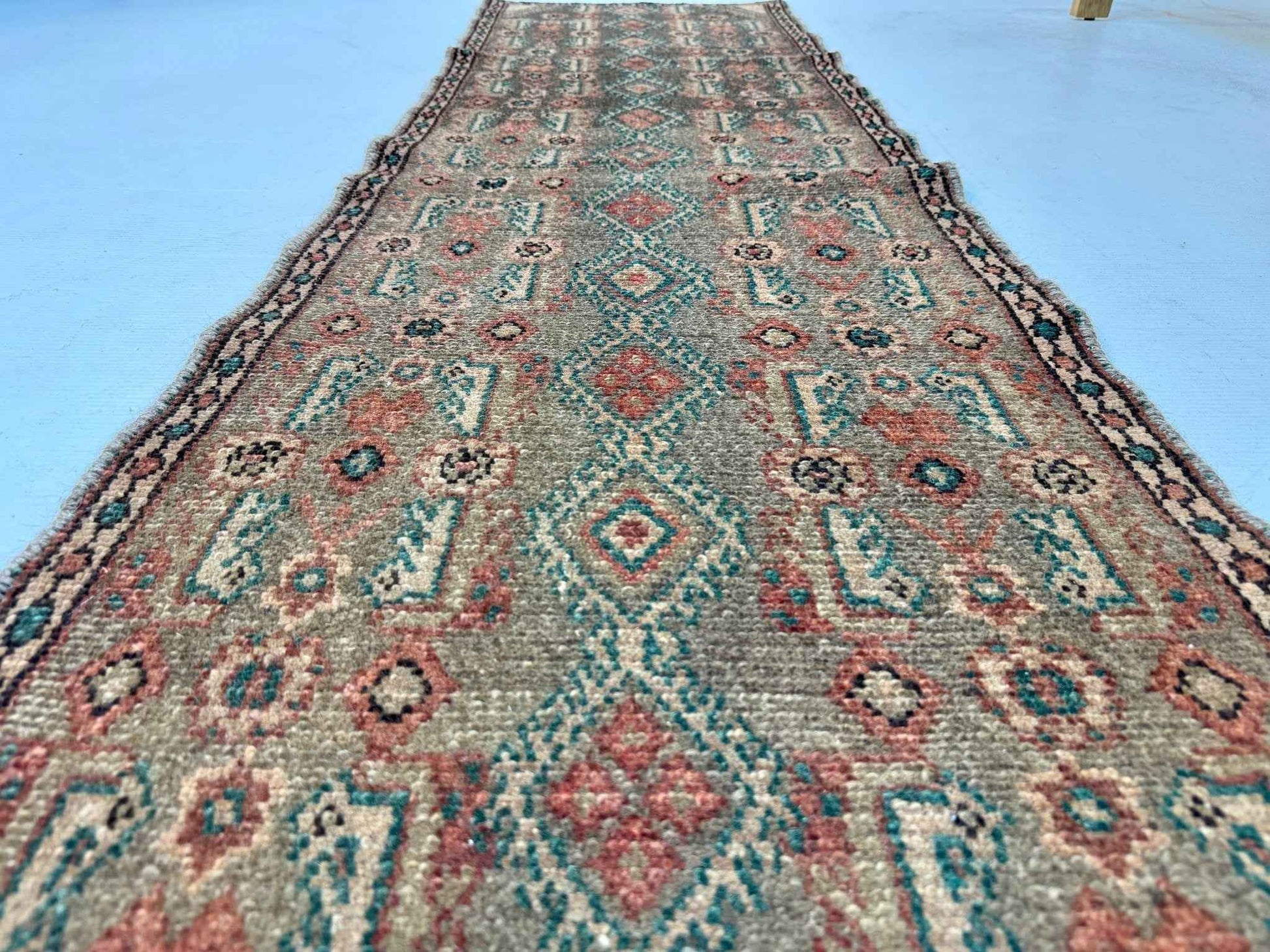 Persian Borujerd Runner Rug | 1' 10” x 6' 5"
