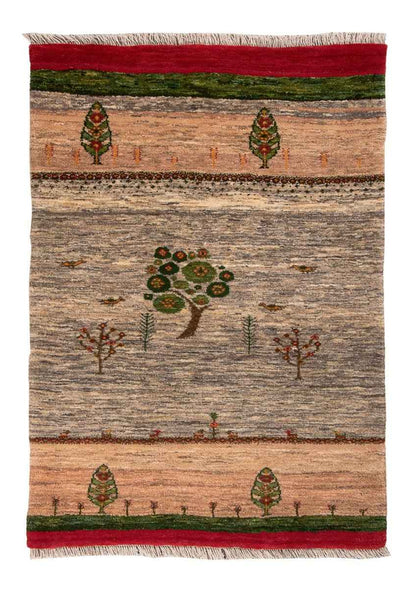 Persian Gabbeh Rug | 2' 9" x 4'