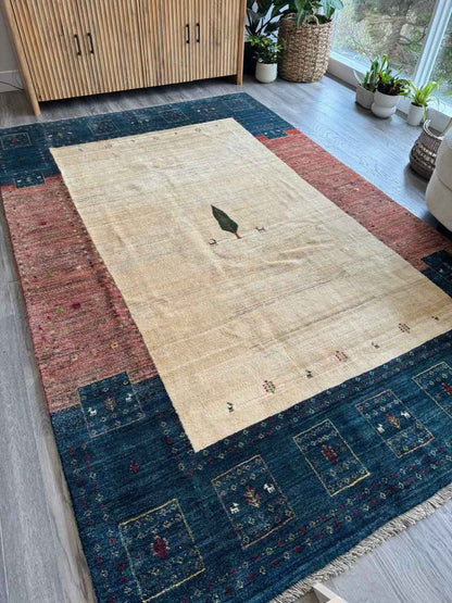 Persian Gabbeh Rug | 6' 7" x 10' 2"