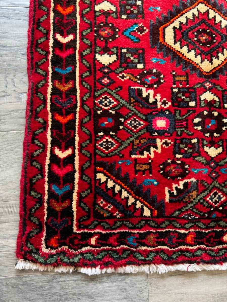 Persian Hamadan Rug | 2' 4" x 3' 1"