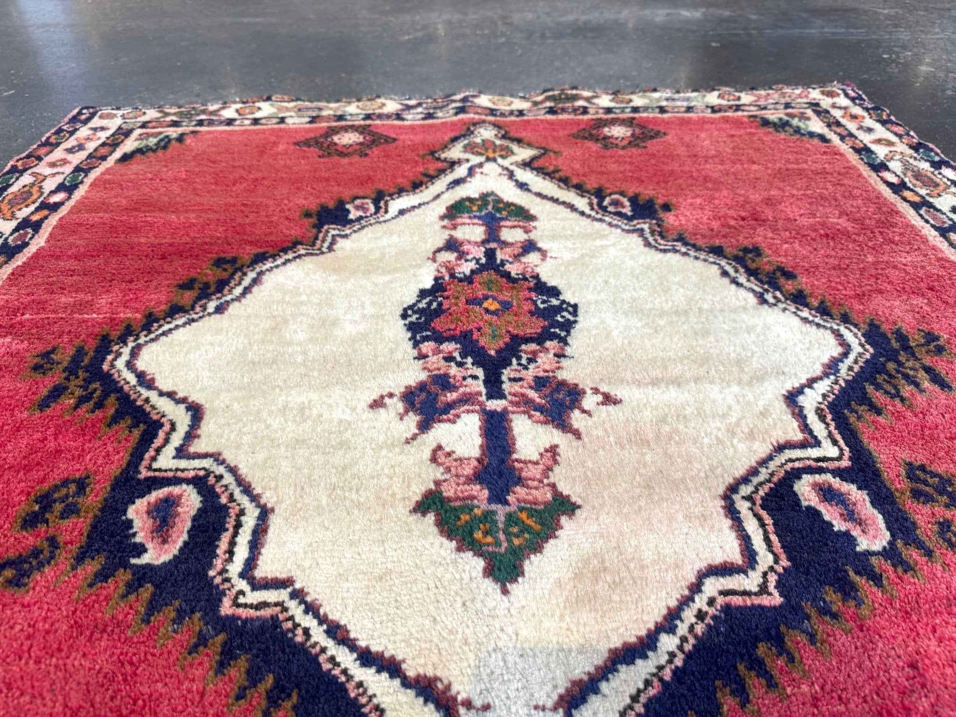 Persian Hamadan Rug | 3' 5" x 3' 9"