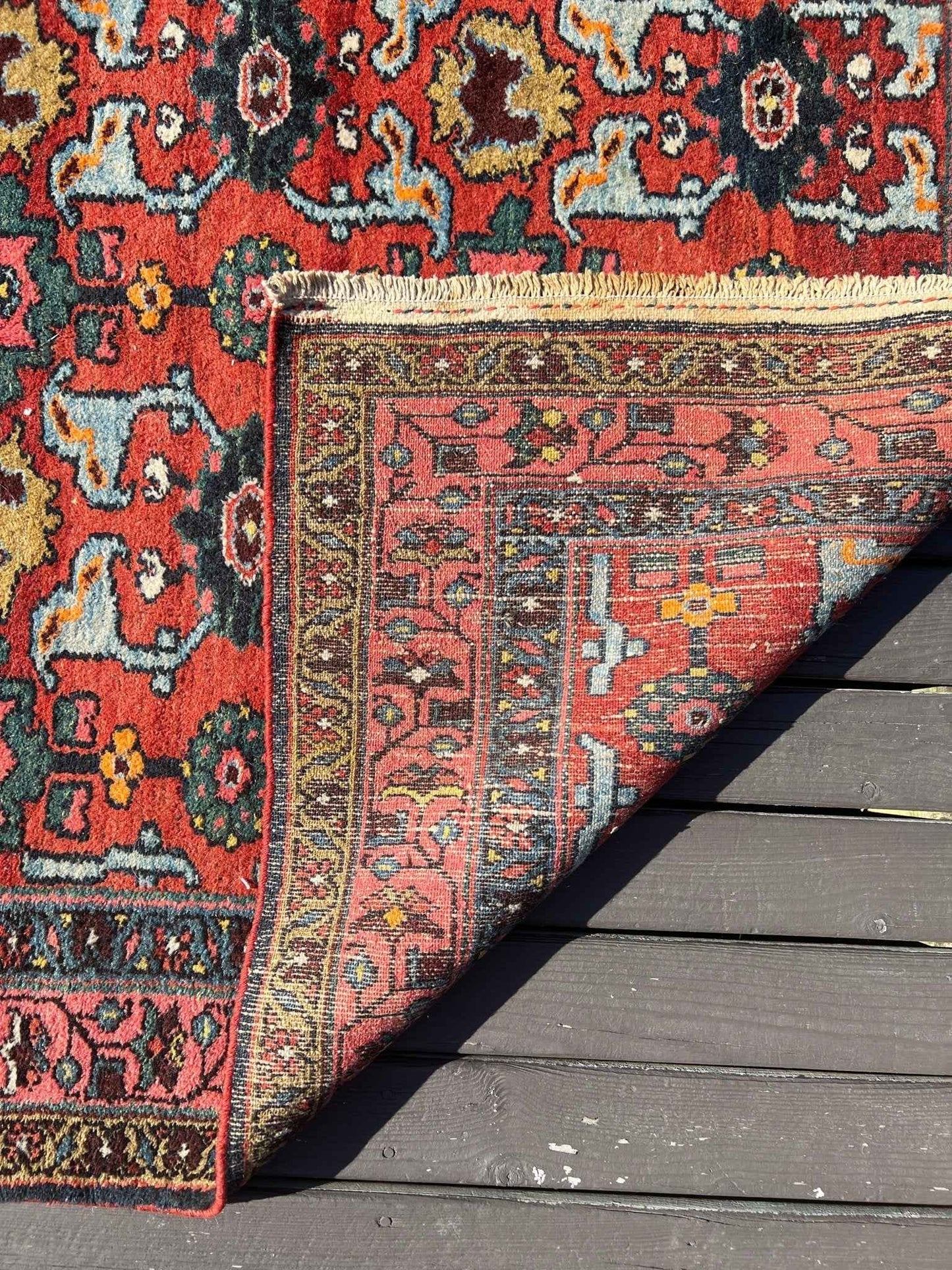 Persian Hamadan Rug | 4' 1" x 6' 6"