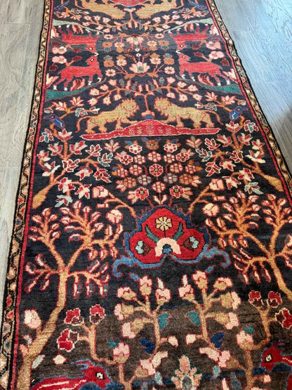 Persian Hamadan Runner Rug | 3' 1" x 9' 5"